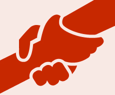 graphic of helping hands