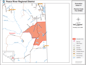 PRRD Evacuation Order Map