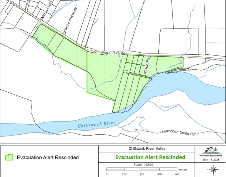 Evacuation Alert RESCINDED for Electoral Area “E” – Wilson Road Area ...
