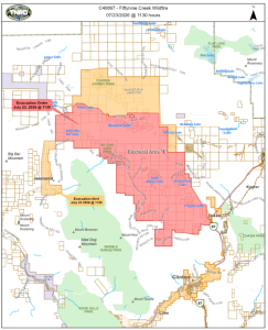 Evacuation Order EXPANDED for Big Bar Lake area - EmergencyInfoBC